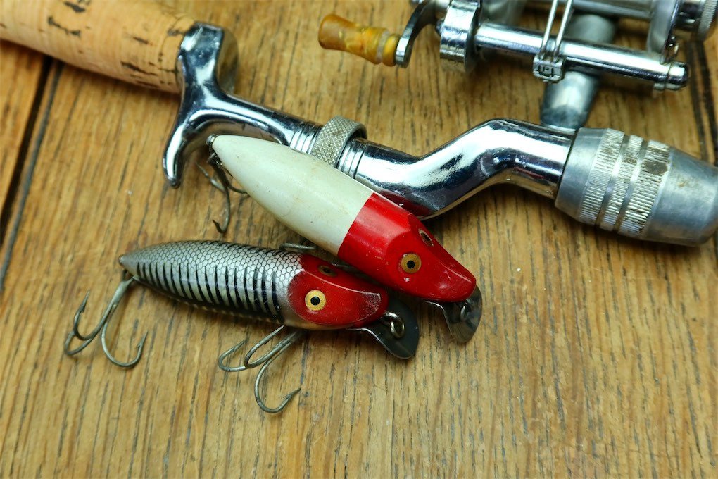 HEDDON RIVER RUNT SPOOK ルアーセット オールドヘドン 検 道楽 ハトリーズ BALSA50 ZEAL ザウルス ABU FENWICK UMCO 等 昭和世代の釣人に_画像8