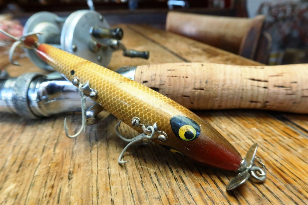 SMITHWICK DEVILS HORSE Smith wik Old lure wood lure heddon zeal