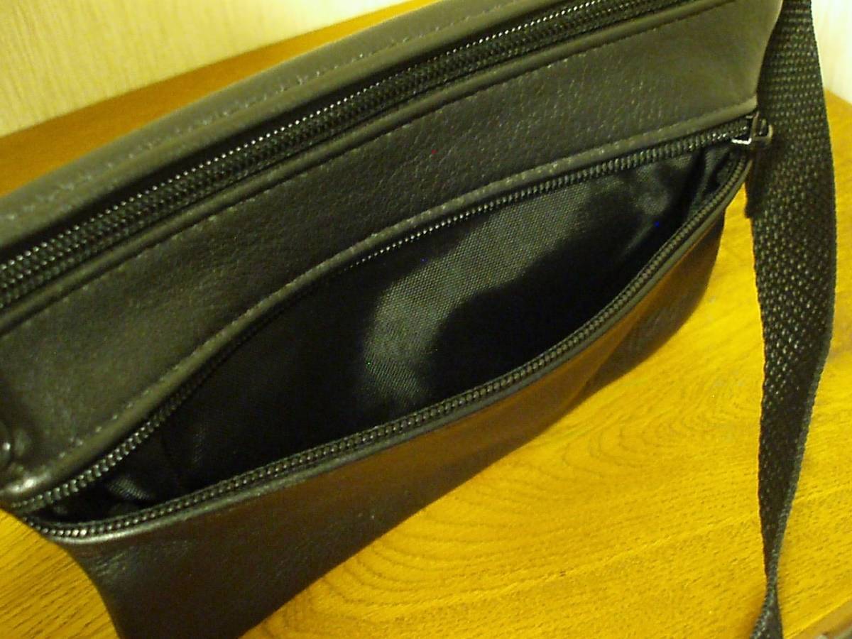 *AmeriBag Ame li bag leather waist bag hip bag belt bag original leather black 