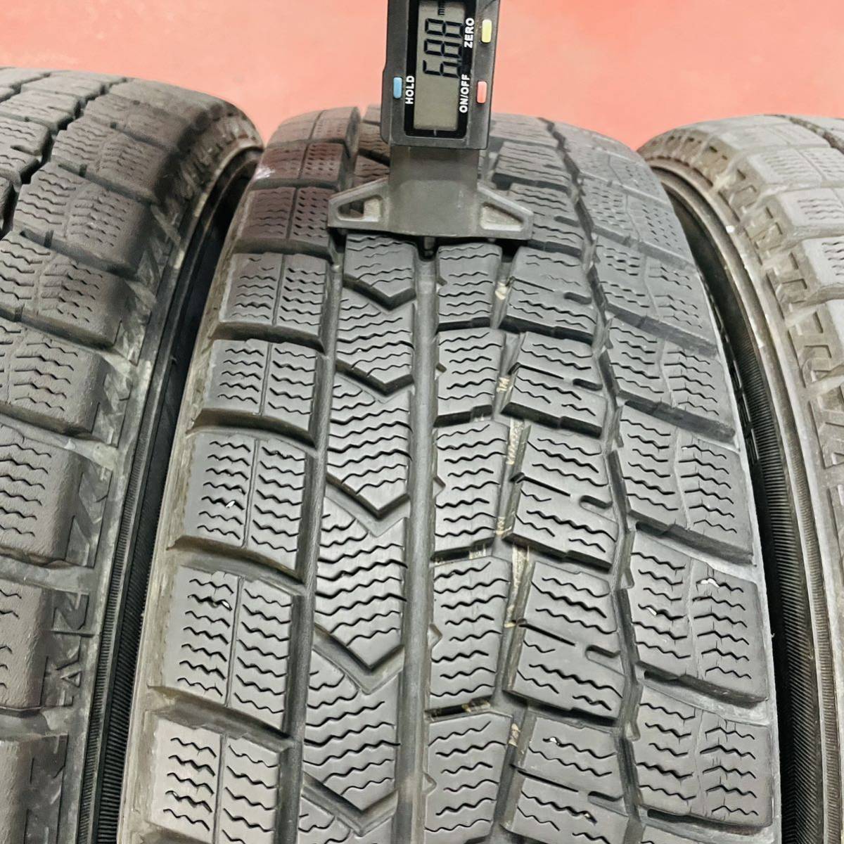 良品 送料無料【165/65R15 81Q ダンロップ ウインターマックス 02 4本】DUNLOP Winter MAXX スタッドレス 冬タイヤ 初代プリウス タフト D2_画像3