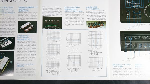 【昭和レトロ】『Nakamichi(ナカミチ) 630 FM Tuner Preamplifier(チューナープリアンプ) カタログ』1977年頃 株式会社 中道研究所_画像7