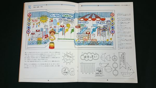 【昭和レトロ 販売店様用希少資料】『三菱電機 店舗装飾の12ヵ月 販路統一テキスト店頭・店内の装飾実例集 昭和44年2月』三菱電機株式会社_画像5