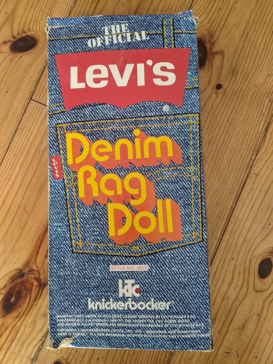 リーバイス 人形 デッドストック 赤タブ BIGE 非売品 販促品 3609 levis ヴィンテージ ビンテージ vintage ノベルティーの画像3