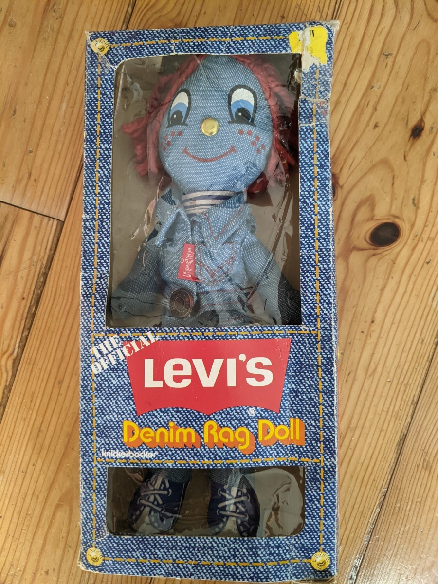 リーバイス 人形 デッドストック 赤タブ BIGE 非売品 販促品 3609 levis ヴィンテージ ビンテージ vintage ノベルティーの画像1