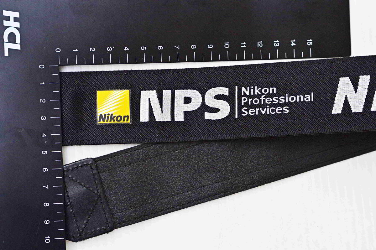 NIKON PRO SERVICES / MPS　ニコン・プロ ストラップ　黒 中古　 _画像5