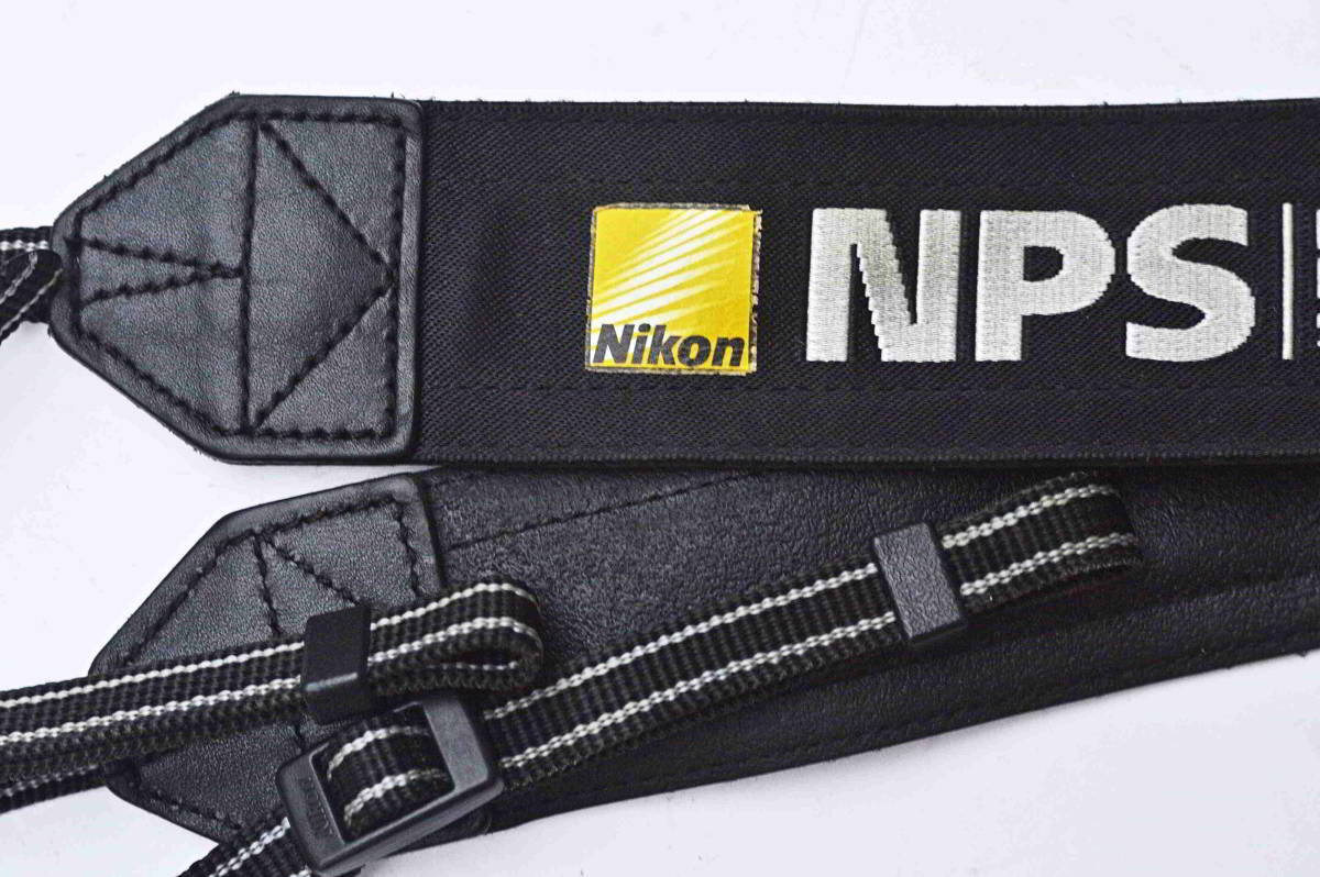 NIKON PRO SERVICES / MPS　ニコン・プロ ストラップ　黒 中古　 _画像7