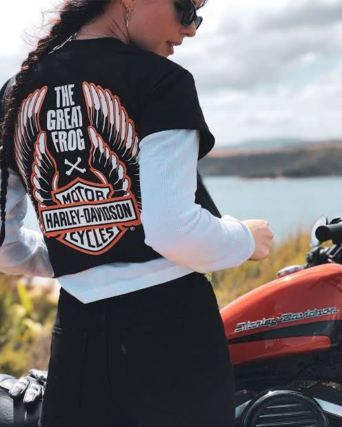 キムタク 着 THE GREAT FROG グレートフロッグ Harley Davidson ハーレーダビッドソン Tシャツ Lサイズ 木村拓哉 新品 未使用 送料 無料_画像7