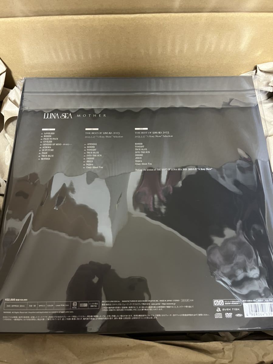LUNA SEA MOTHER STYLE FC SLAVE 限定盤PREMIUM BOX A初回生産 LUNA SEA MOTHER STYLE FC SLAVE 限定盤PREMIUM BOX A初回生産