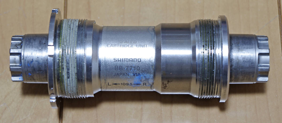 Shimano - BB7710 軸長/シェル幅（mm）|109.5|68 (BC1.37) njs