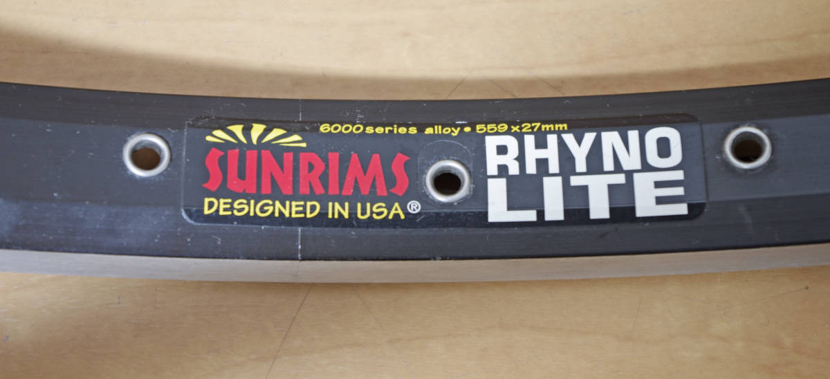 Sun Ringle Rhyno Lite ブラックリム 2本セット Sun Ringle Rhyno Lite ブラックリム 2本セット Sun Ringle