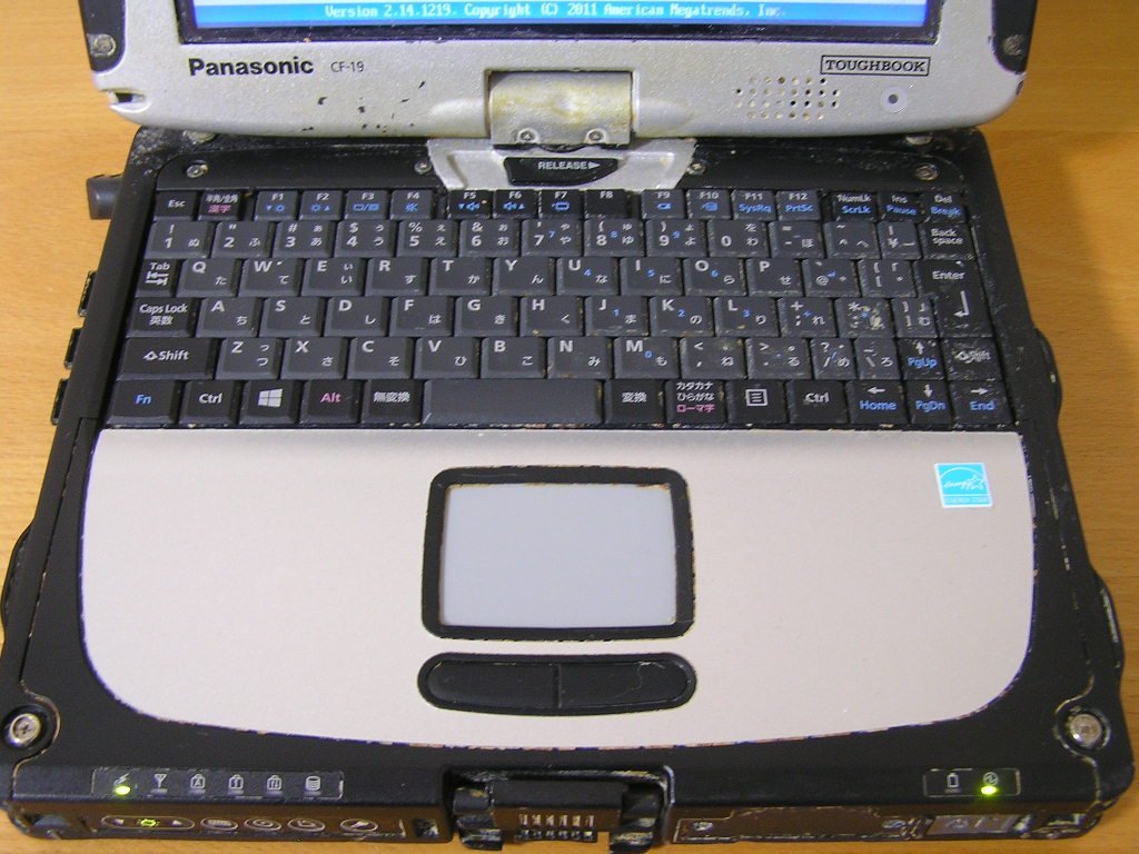 ◆TOUGHBOOK タフブック ◆CF-19ZE001CJ ◆ジャンク 汚れ大 #2_画像2