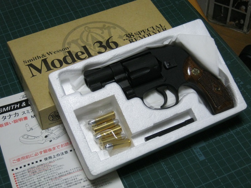 ☆タナカワークス TANAKA S&W M49 ボディーガード 2inch ヘビーウェイト樹脂製(HW) ver.1 アリータイプ仕様 木製グリップ付き☆ _画像1