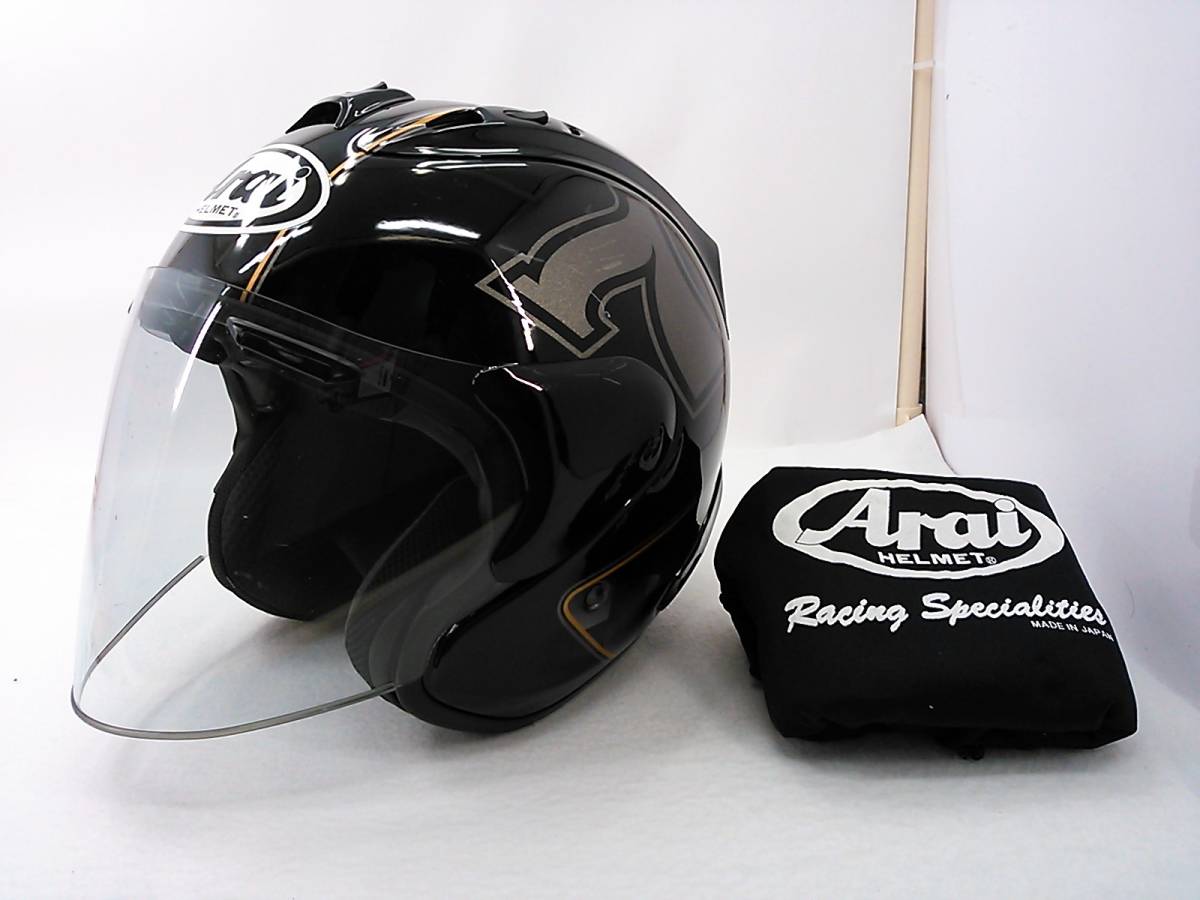 【送料無料】Arai アライ SZ-Ram4 Cafe Racer カフェレーサー Mサイズ ジェットヘルメット_画像1