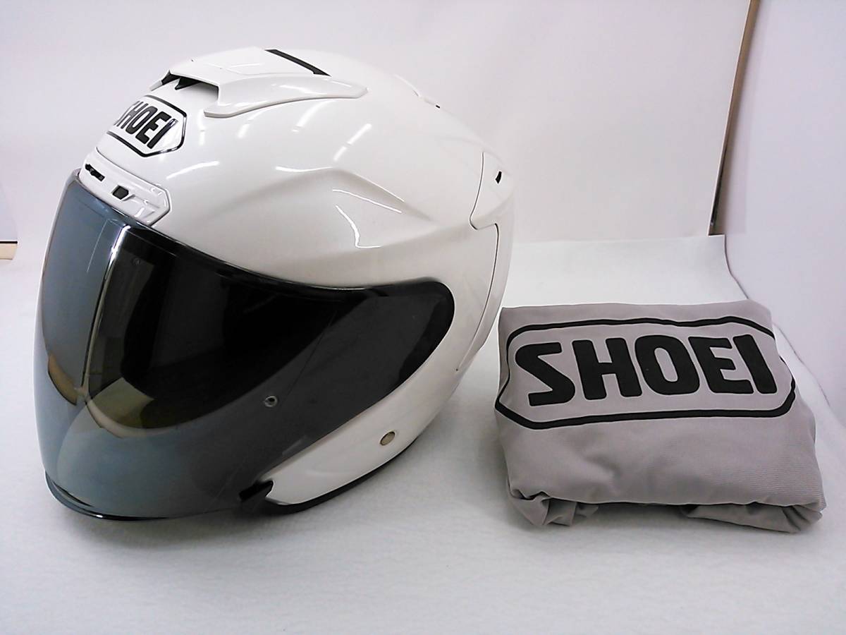 外観良品 SHOEI ショウエイ J-FORCE4 ルミナスホワイト Sサイズ 外観良品 SHOEI ショウエイ J-FORCE4 ルミナスホワイト Sサイズ