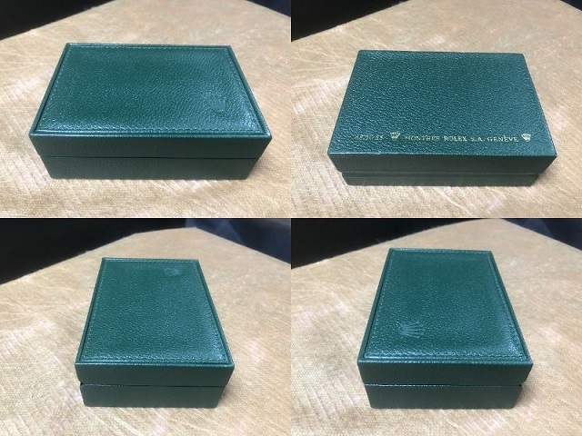 ロレックス デイトジャスト 16233 純正 箱 ウォッチ ボックス Box ケース 冊子 クレーター 緑 グリーン 正規品 時計 付属品 ROLEX DATEJUST_画像2