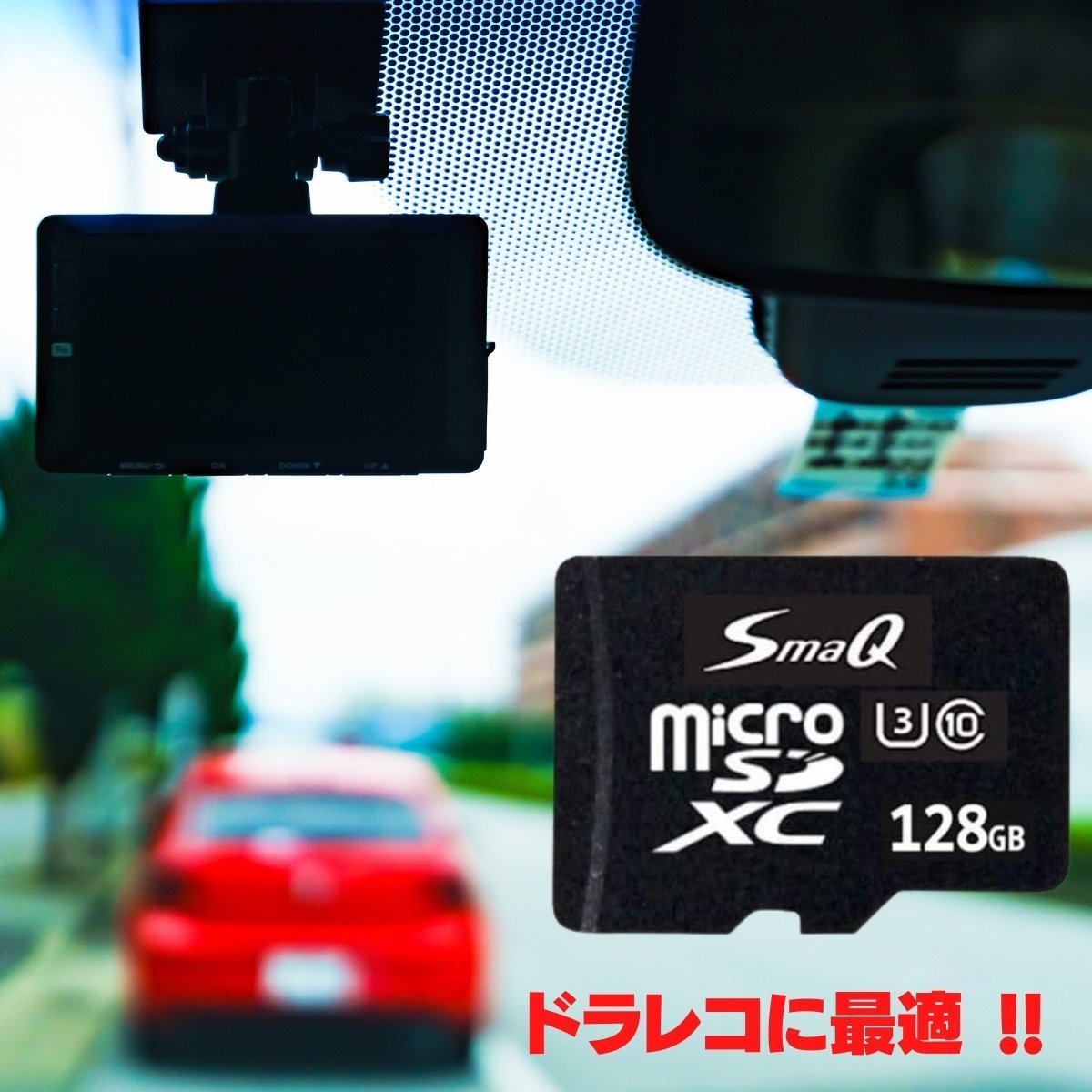 microSDXC 128GB U3 class10 2個セット 超高速100MB/s マイクロSDカード microsdカード UHS-1 U3 A2 V30 対応 FULL HD_画像3