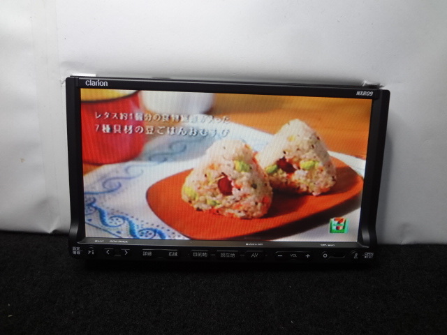◎ Япония бесплатная доставка Clarion (Model 2009) NXR09 One SEG TV встроенный