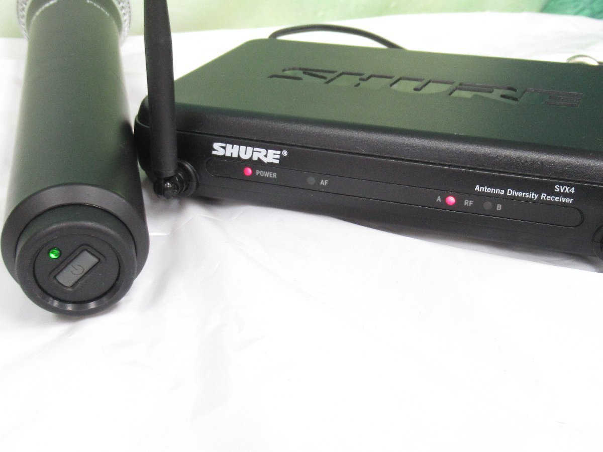 ○ 中古品 SHUREシュア SVX24J／PG58 SVX4 通電確認OK_画像5