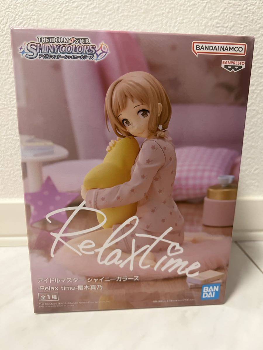 【新品未開封品】アイドルマスター シャイニーカラーズ Relax time 櫻木真乃 シャニマス さくらぎ さくらぎまの THE IDOLM@STERの画像1