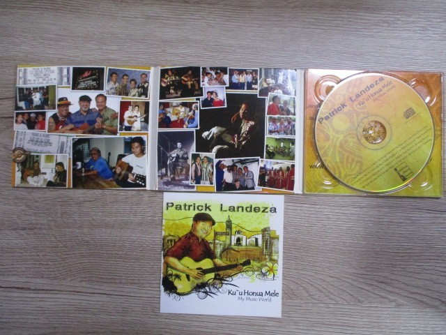BT　E4　送料無料♪【　PATRICK LANDEZA　Ku’u Honua Mele　】中古CD　_画像3