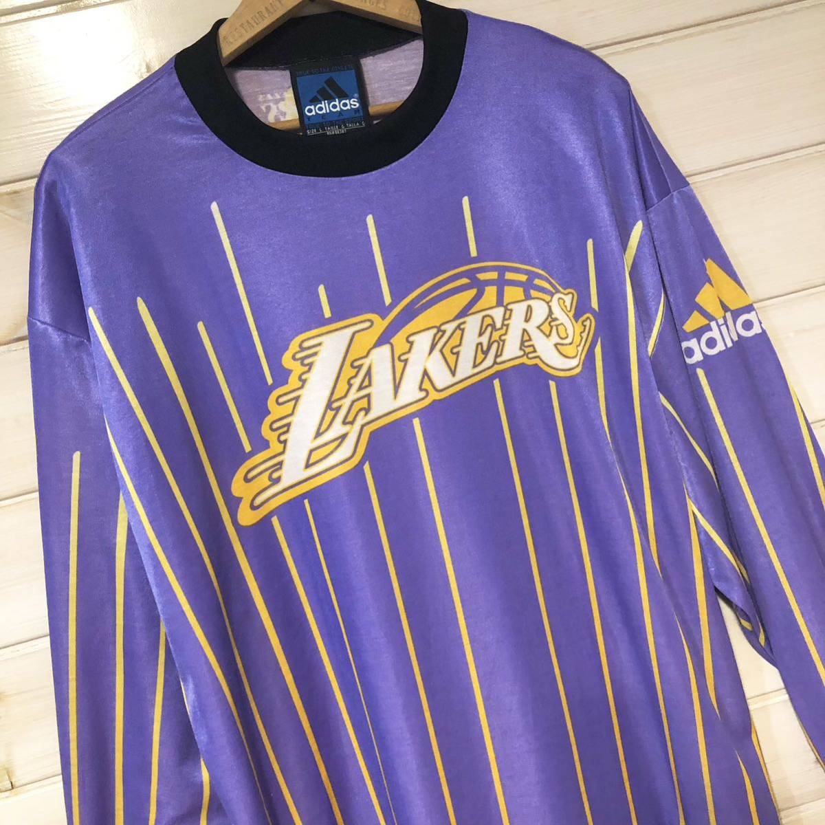 ☆希少レア☆ ヴィンテージ adidas レイカーズ ユニフォーム NBA 八村