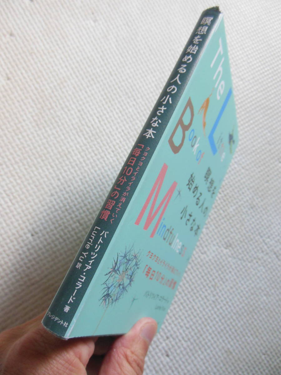 瞑想を始める人の小さな本 クヨクヨとイライラが消えていく「毎日１０分」の習慣 パトリツィア・コラード マインドフルネス (中古本)_画像3