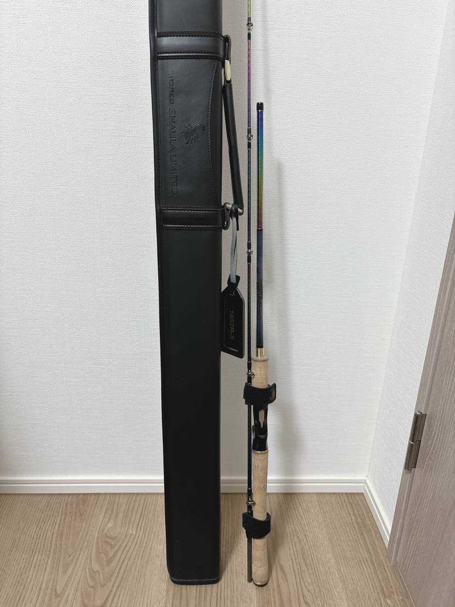 シマノ 23 ワールドシャウラ リミテッド 1652R-3 SHIMANO WORLD SHAULA 中古品 ブラックバス ベイト_画像1