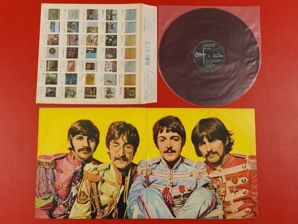 ◇【赤盤】ザ・ビートルズ Beatles/サージェント・ペパーズ Sgt. Pepper's Lonely Hearts Club Band/国内盤LP、OP-8163 #K21YK2_画像2