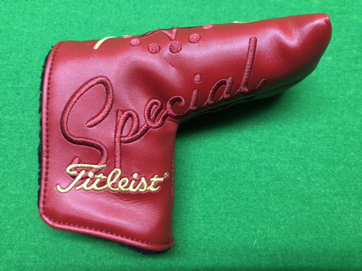 ★中古美品★タイトリスト スコッティキャメロン スペシャル セレクト パターカバー SCOTTY CAMERON SPECIAL SELECT PUTTER COVER RED_画像3