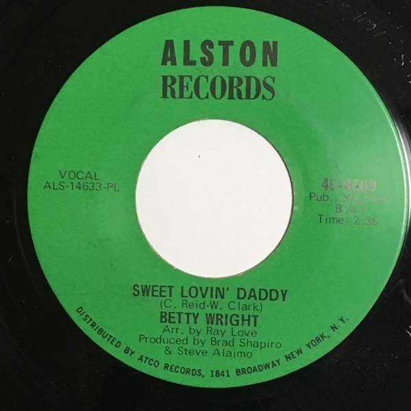 Betty Wright - Girls Can't Do What The Guys Do ■ soul 45_画像2