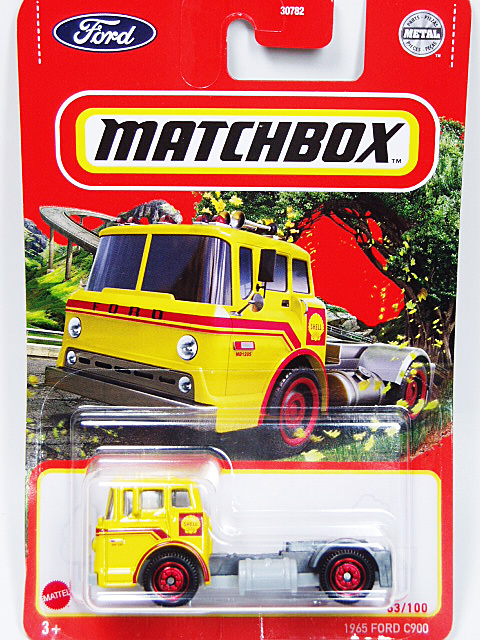 ■マッチボックス■1965 Ford C900 SHELL フォード トラック（MATCHBOX ベーシックアソート）シェル石油_画像1