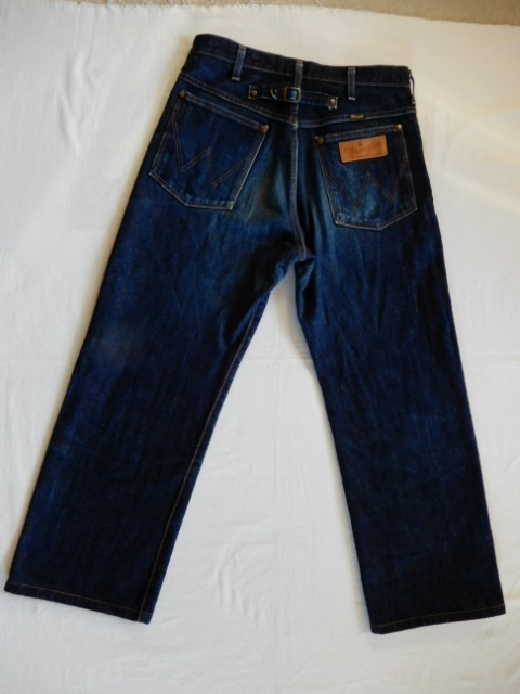 ラングラー M1700 復刻 W32 L36 タロンジッパー TALON セルビッチ シンチバック wrangler 日本製 MADE IN JAPANの画像2