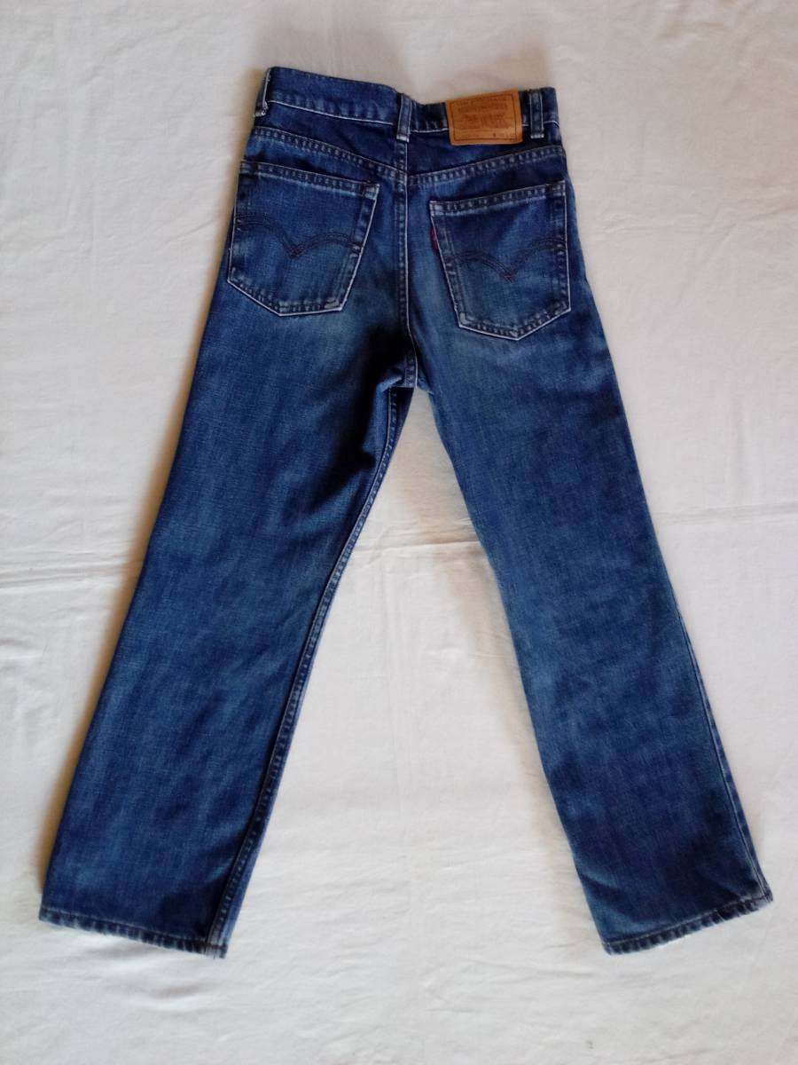 303-02 W23 L22 子供 ジュニアサイズ リーバイス ジーンズ MADE IN JAPAN Levi’s 日本製 丸高衣料_画像2