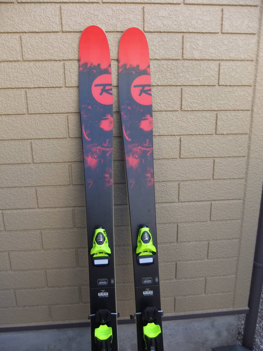 ファットスキー　SIN7 ROSSIGNOL　ロシニョール セミファットスキー 山スキー パウダー　送料無料！_画像1