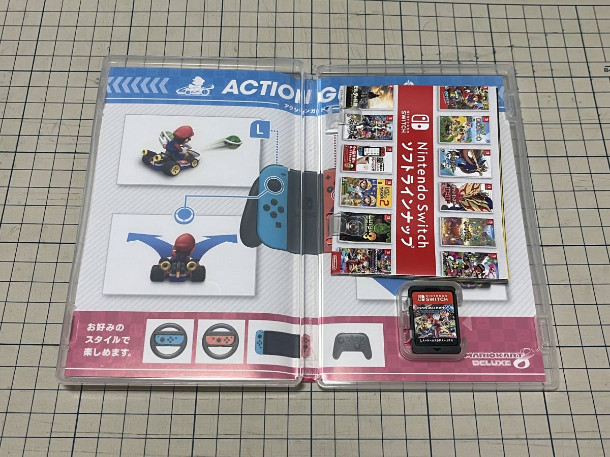 ♪♪【中古美品】Nintendo Switch マリオカート 8　デラックス【送料込】【匿名配送】♪♪_画像3