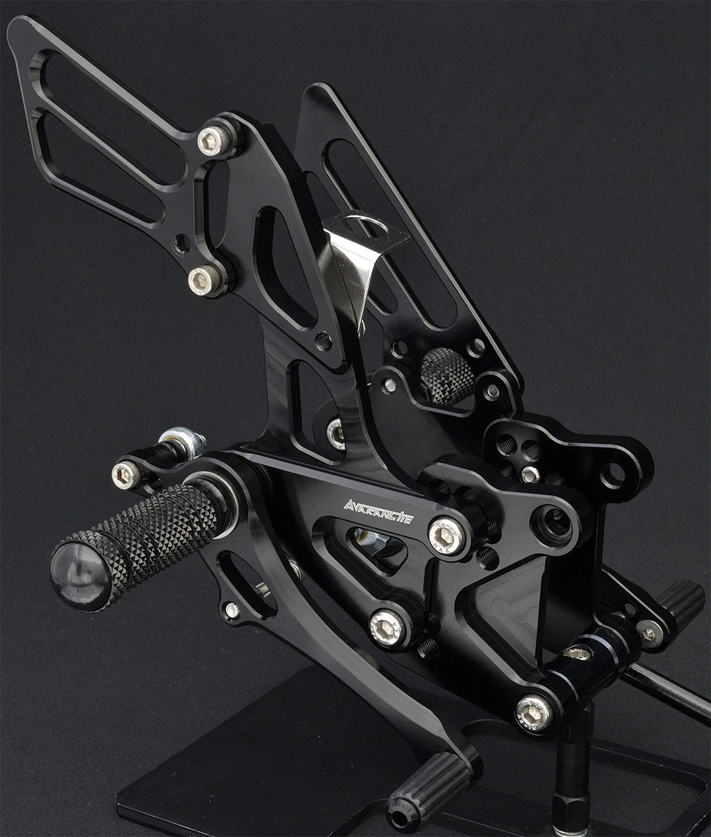 ZX-10R ZX10R 06-07 バックステップ rearsets Black_画像2