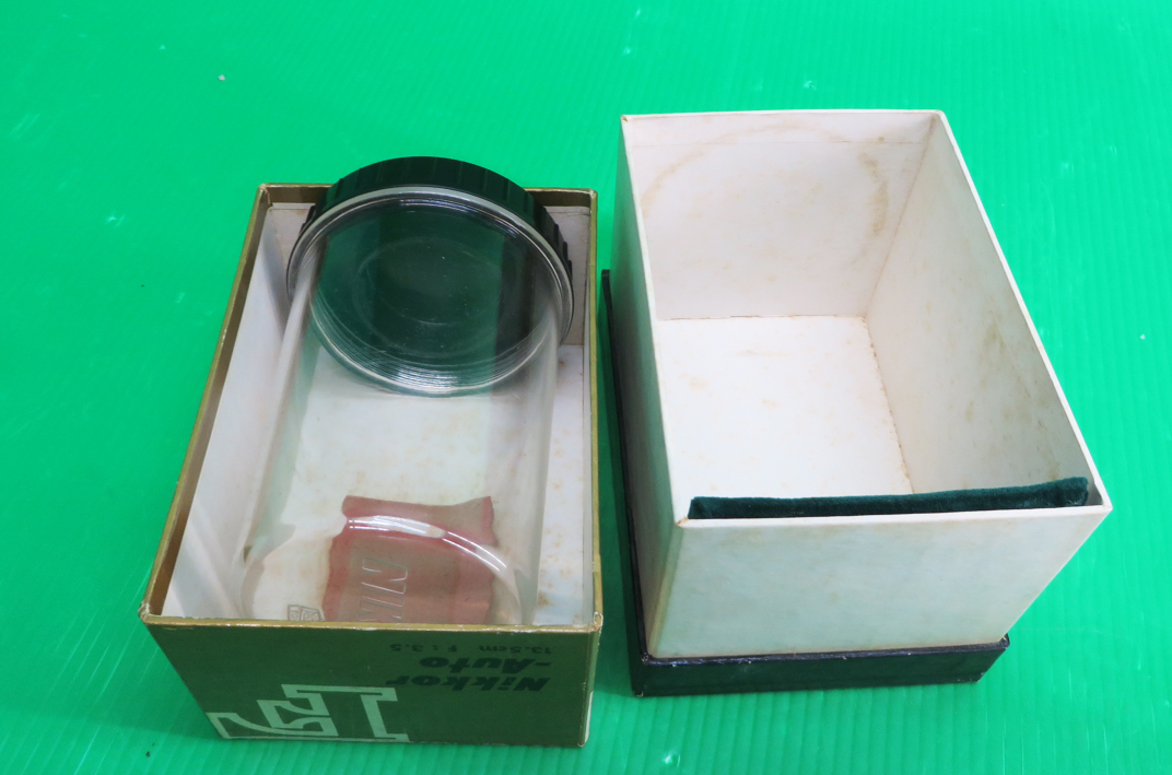 Z-2724# lens case storage box only NIKKOR-AUTO used 