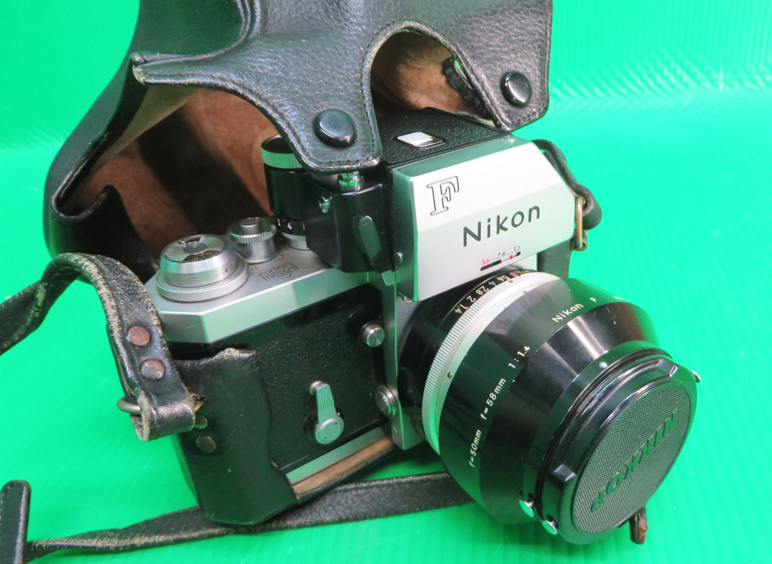 Z-2700■Nikon F NIKKOR-S Auto 1:1.4 f=50mm　 ケース付　動作未確認　現状渡し　中古_画像2