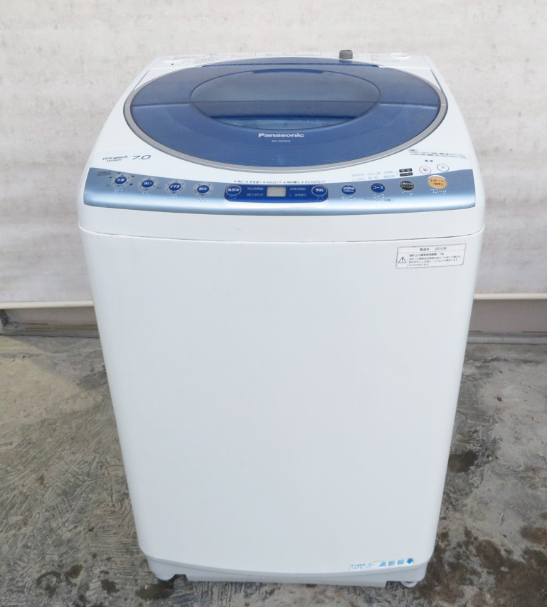 Z-2829■奈良発!Panasonic　パナソニック　7.0kg 全自動電気洗濯乾燥機　NA-FS70H2 2010年製　 中古動作品 引取可
