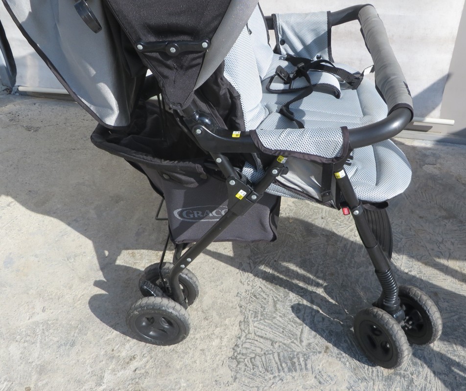 Z-2707#GRACO DUOSPOTS 2 посадочных мест коляска ширина ряд б/у самовывоз возможно 