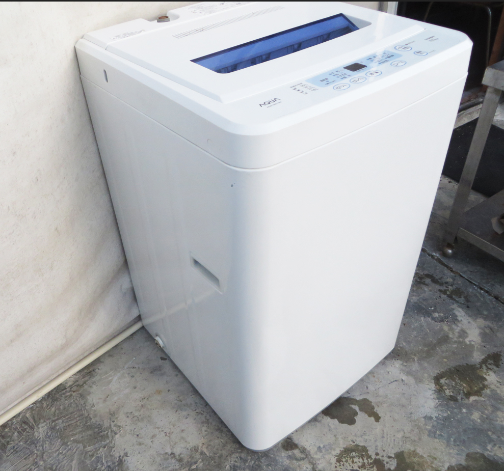 Z-2702■奈良発!AQUA 6.0kg全自動洗濯機　AQW—S601 中古動作品 引取可_画像3