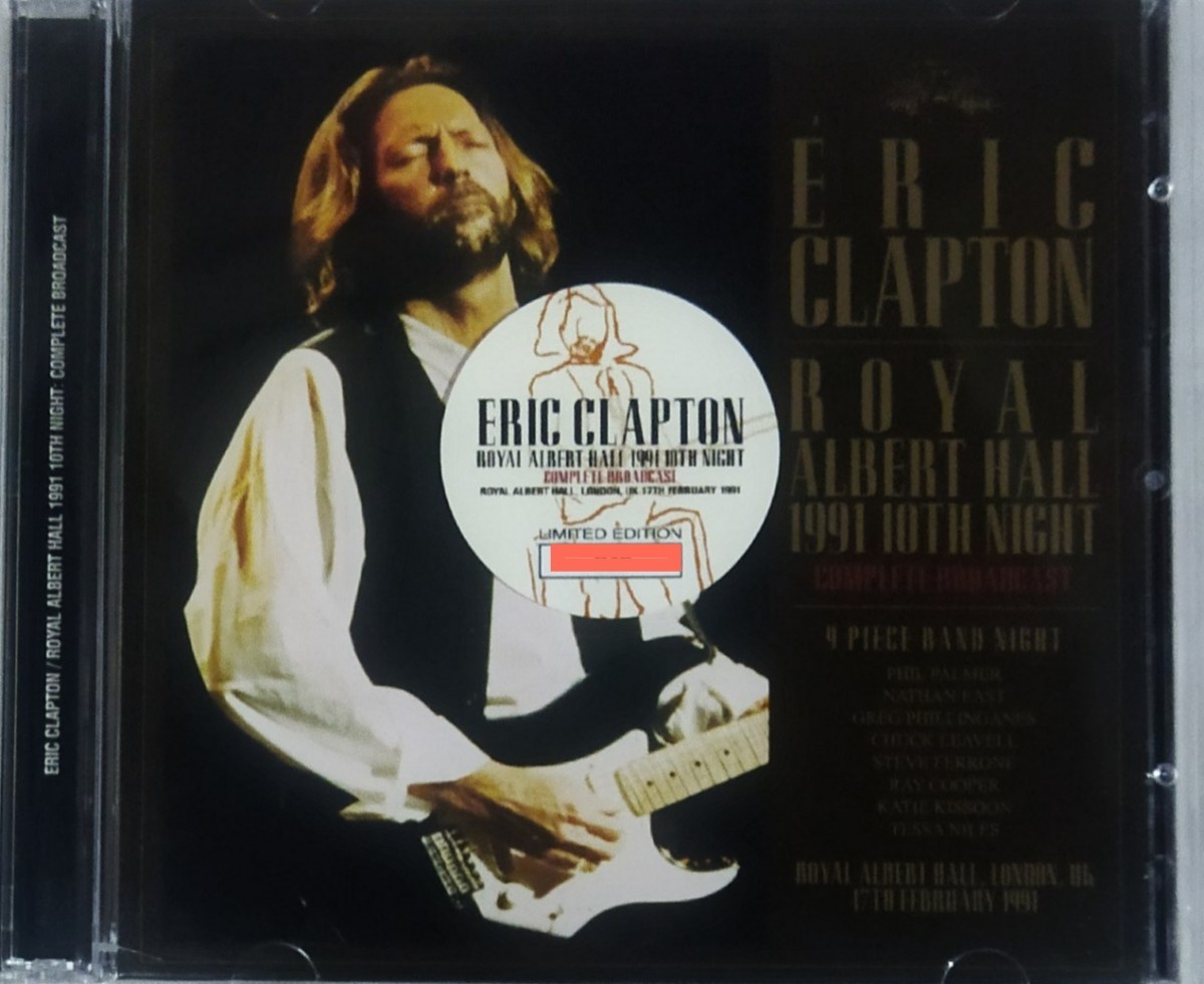 【送料ゼロ】Eric Clapton '91 SOUNDBOARD Live Royal Albert Hall ,UK エリック・クラプトン _画像1