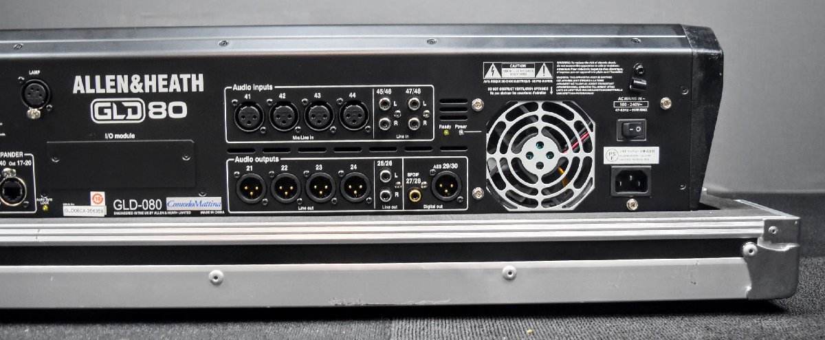 ☆動作品☆ Allen&Heath (アレン＆ヒース) デジタルミキサー GLD-80 ♪ハードケース付き♪ J1578_画像8