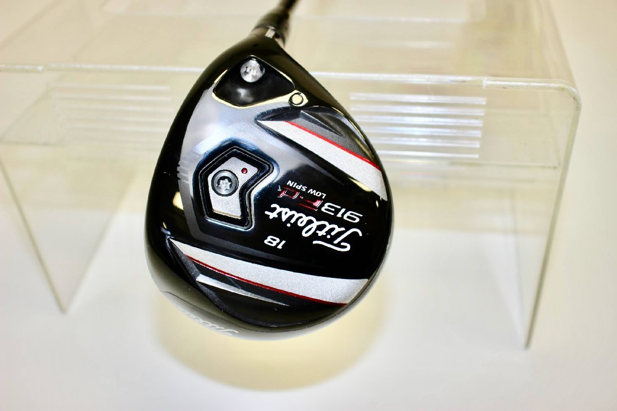 【1円スタート】H3225　Titleist タイトリスト　913F,d LOW SPIN フェアウェイウッド 18°　フレックスS_画像1