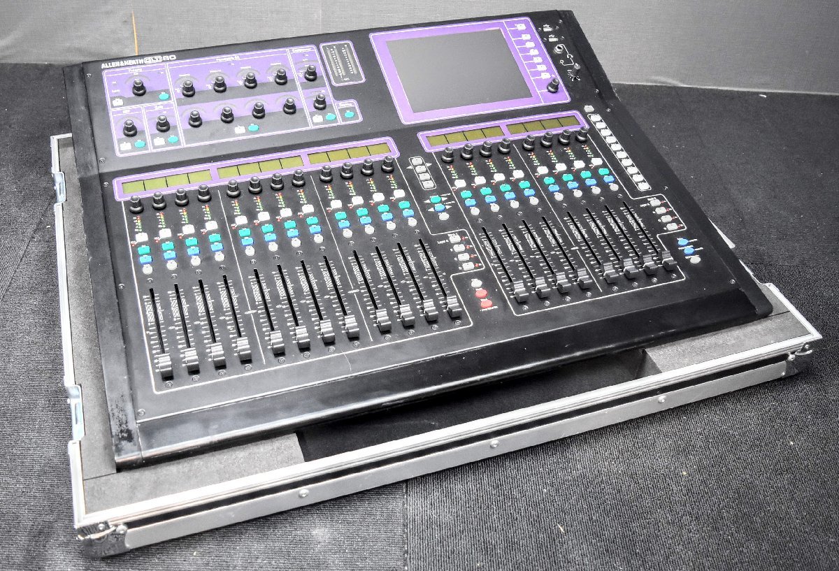 ☆動作品☆ Allen&Heath (アレン＆ヒース) デジタルミキサー GLD-80 ♪ハードケース付き♪ J1578_画像1