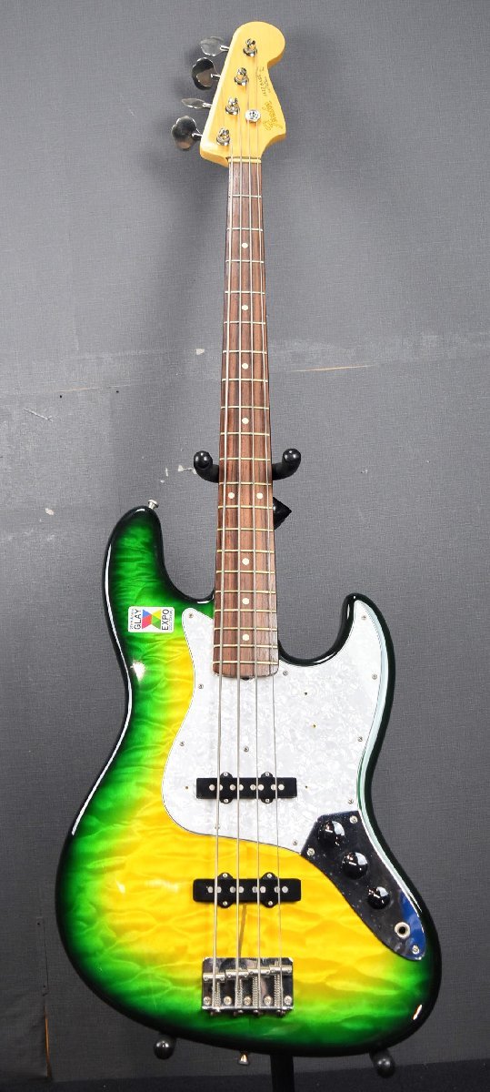 ☆動作品☆ Fender japan (フェンダージャパン) ジャズベース JAZZ BASS JB62/QT エレキベース 17J1611_画像9