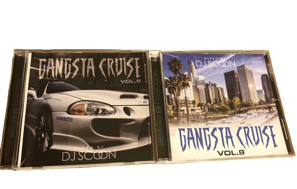 最終値下げ済み【2枚セット】DJ SCOON GANASTA CRUISE Vol.6/9 洋楽MIX CD ギャングスタクルーズ