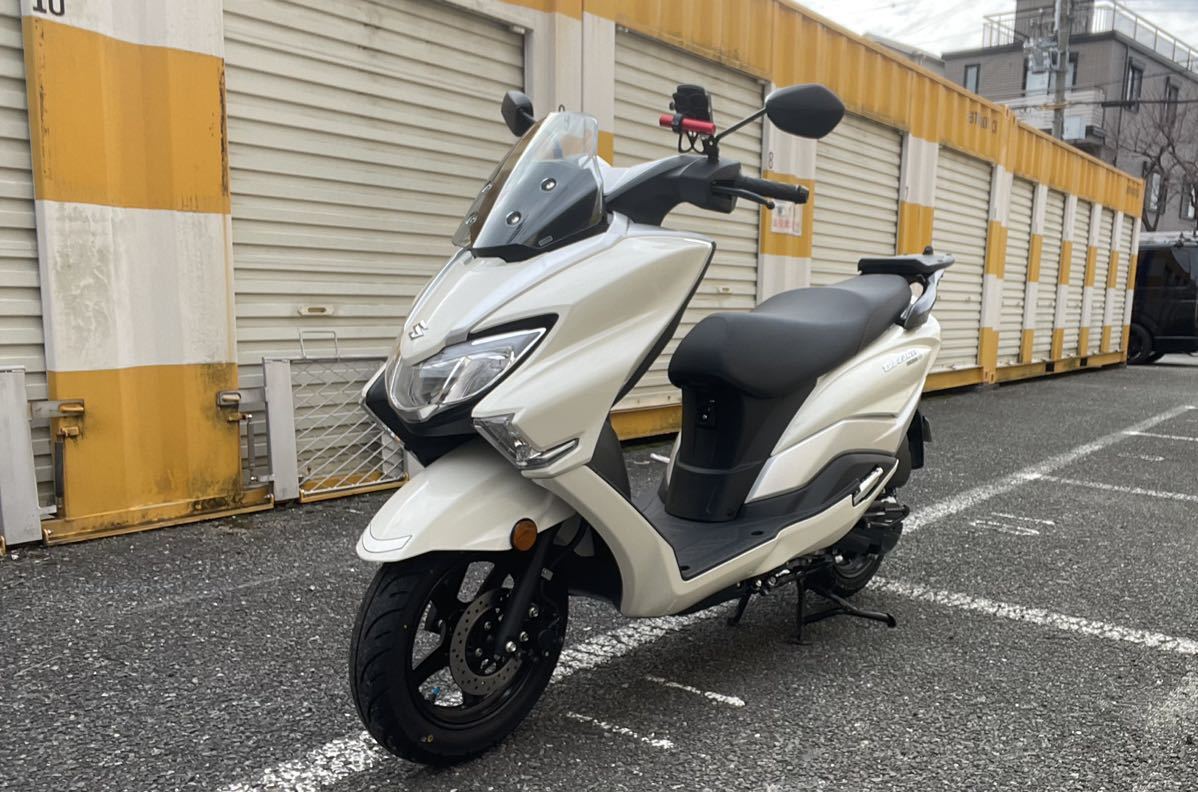 美車♪バーグマン ストリート 125EX 2023年8月新車購入分 ワンオーナー！_画像1