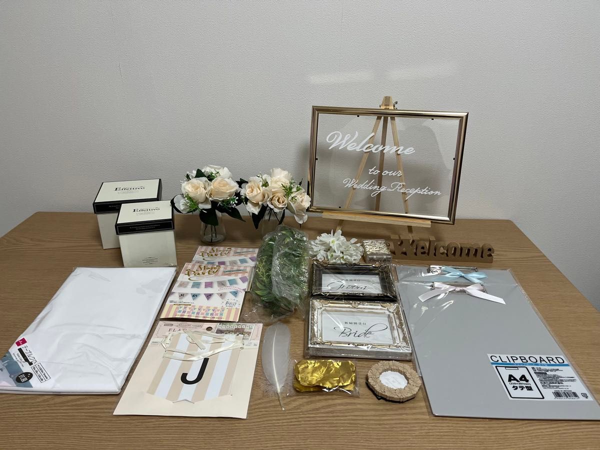 結婚式 ウェルカムスペース・受付装飾セット|Yahoo!フリマ(旧 結婚式 ウェルカムスペース・受付装飾セット|Yahoo!フリマ(旧
