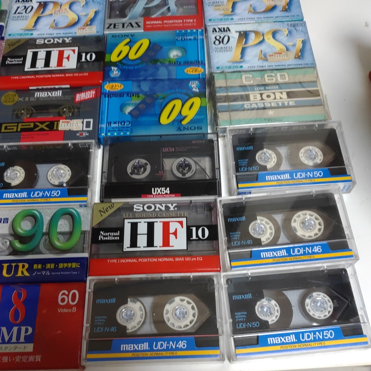 1円　激安　カセットテープ TDK SONY maxell ハイポジ マクセル ノーマル　新品　中古　大量　まとめ売り　_画像7